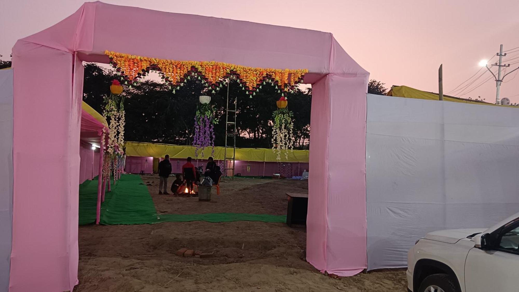Mahakumbh Luxury Cottage Prayagraj Exterior foto